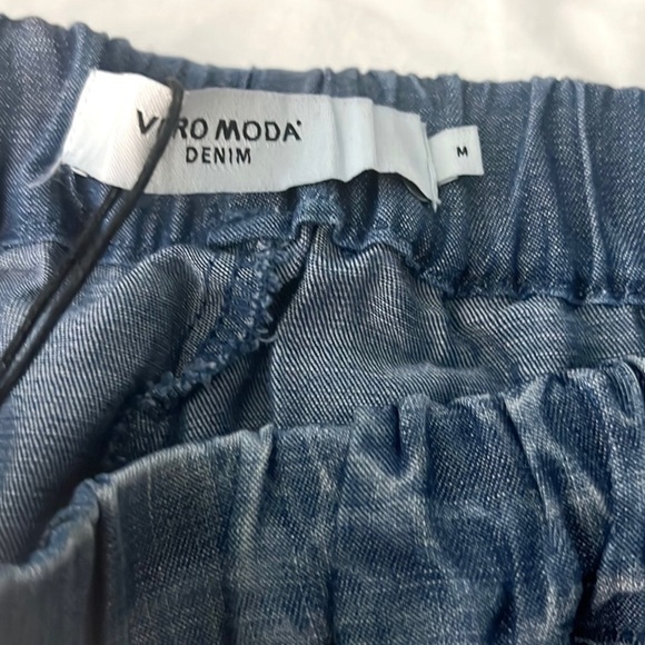 NWT,Vero Moda Denim,Sinfully Soft Chambray Tencel Joggers,POCKETS,Taller Woman🥰 - Picture 8 of 12